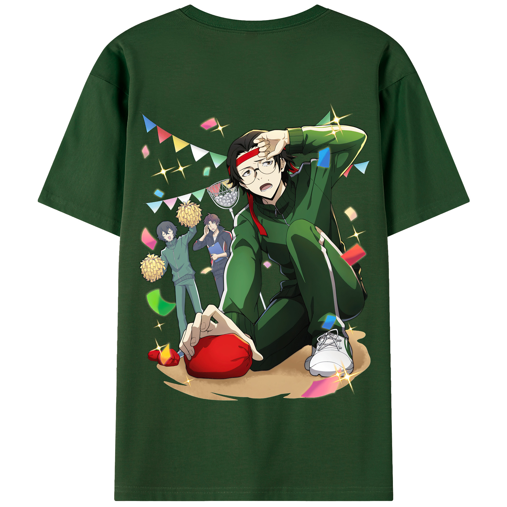 （画像用） 文豪ストレイドッグス Bungo Stray Dogs 綿100％半袖Tシャツ（背面プリント）